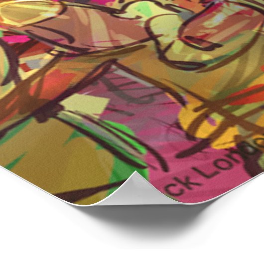 Funny Hannibal Barca Conquering Land Poster (Ecke)