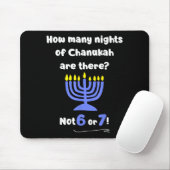 Funny Hanukkah 67 Meme Teacher How Many Nights Of Mousepad (Mit Mouse)