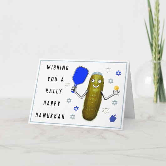 Funny Hanukkah Cards Feiertagskarte (Vorderseite)
