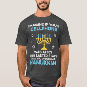 Funny Hanukkah Geschenke Handy Chanukkah 2667 T-Shirt