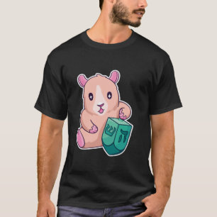 Funny Hanukkah Hamster Guinea Pig Jewish Chanukah T-Shirt