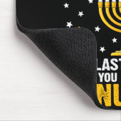 Funny Hanukkah Imagine Your Cellphone Chanukah Jew Mousepad (Ecke)
