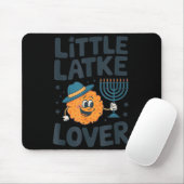 Funny Hanukkah Little Latke Jewish Family Kids Mat Mousepad (Mit Mouse)