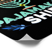 Funny Hanukkah Pajama Shirt This Is My Pajamakah G Poster (Ecke)