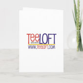 Funny Hanukkah Reindeer Happy Holidays Feiertagskarte (Rückseite)