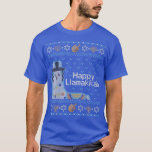 Funny Hanukkah Ugly Sweater jüdisches Geschenk Lla T-Shirt<br><div class="desc">Funny Hanukkah Ugly Sweater jüdisches Geschenk Llama Llamakkah.</div>