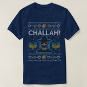 Funny Hanukkah Ugly Sweater jüdisches Geschenk Rab T-Shirt (Design vorne)