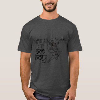 Funny Hanuman ist mein eigener Junge Hindugott T-Shirt