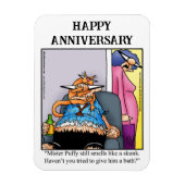 Funny Happy Anniversary Magnet-Geschenk Magnet (Vertikal)