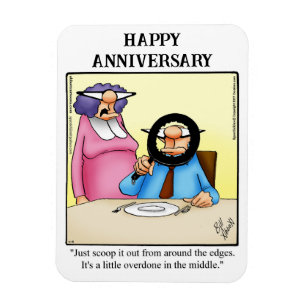 Funny Happy Anniversary Magnet-Geschenk Magnet