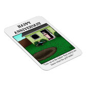 Funny Happy Anniversary Magnet-Geschenk Magnet (Rechte Seite)