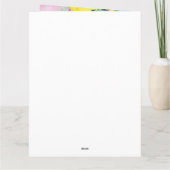 Funny Happy Belated Geburtstag Karte (Rückseite)