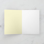 Funny Happy Birthday BigFoot Sasquatch Karte (Innenseite)