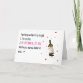 Funny Happy Birthday Card Karte (Vorderseite)