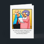 Funny Happy Birthday Grußkarte Karte<br><div class="desc">Mit dieser unglaublich witzig Geburtstagskarte des Künstlers Bill Abbott können Sie sich das Lachen ausbreiten und ein paar Lächeln zusammen mit Ihren besten Wünschen zum Geburtstag aussenden. Bill Abbotts Cartoon "Spectickles" ist das international syndizierte Comic auch in Hallmark UK,  Reader's Digest und anderen feinen Magazinen erschienen!</div>