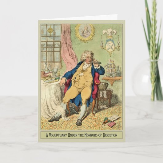 Funny Happy Birthday Karte (Vorderseite)