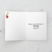 Funny Happy Birthday Spaß Grußkarte Karte (Innenseite)