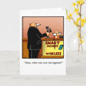 Funny Happy Birthday Spaß Grußkarte Karte (Gelbe Blume)