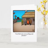 Funny Happy Birthday Spaß Grußkarte Karte (Gelbe Blume)