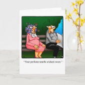 Funny Happy Birthday Spaß Grußkarte Karte (Gelbe Blume)