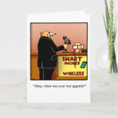 Funny Happy Birthday Spaß Grußkarte Karte (Vorderseite)