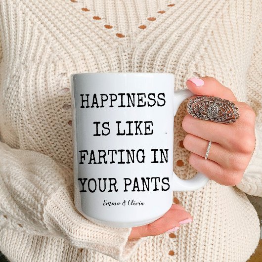 Funny Happy Birthday wünscht sich Sister Coffee Tasse