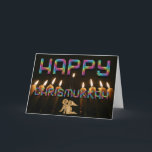 Funny Happy ChrisMukkah Angel Christmas Hanukkah Feiertagskarte<br><div class="desc">Funny Happy ChrisMukkah Angel Menorah Candles Weihnachten Hanukkah Mixed Glaufs Merging Holidays Celebration</div>