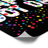 Funny Happy Dot Day Polka Dot Art Students Kids Gi Poster (Ecke)