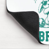 Funny Happy Easter Bruh Bunny Dabbing Niedlich Ost Mousepad (Ecke)
