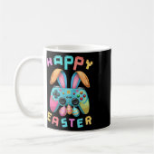 Funny Happy Easter Bunny Gaming Controller Gamer B Kaffeetasse (Links)