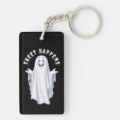 Funny Happy Ghost Schlüsselanhänger (Rückseite)