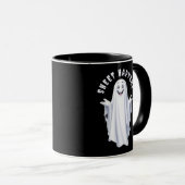 Funny Happy Ghost Tasse (VorderseiteRechts)