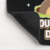 Funny Happy Groundhog Day 2025 Mousepad (Ecke)