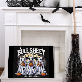Funny Happy Halloween Bull Sheet Ghost Custom Große Geschenktüte