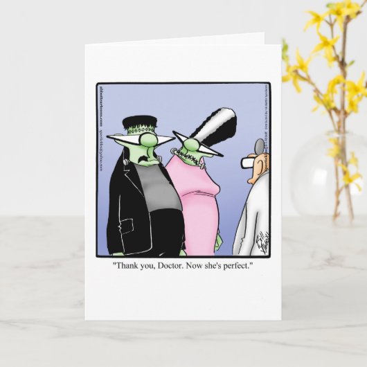 Funny Happy Halloween Card für ihn Karte (Gelbe Blume)