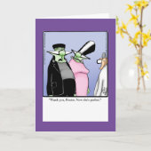 Funny Happy Halloween Card für ihn Karte (Gelbe Blume)