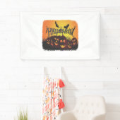 Funny Happy Halloween Design Banner (Insitu)