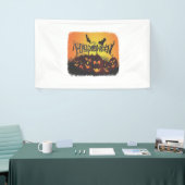 Funny Happy Halloween Design Banner (Messeveranstaltung)