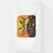 Funny Happy Halloween Design Banner (Vertikal)