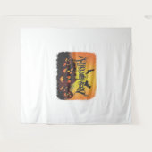 Funny Happy Halloween Design Wandteppich (Vorderseite (Horizontal))