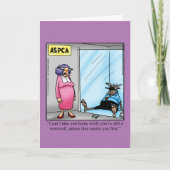 Funny Happy Halloween Grußkarte Karte (Vorderseite)