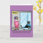 Funny Happy Halloween Grußkarte Karte (Gelbe Blume)