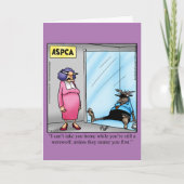 Funny Happy Halloween Grußkarte Karte (Vorderseite)