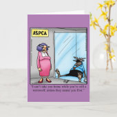 Funny Happy Halloween Grußkarte Karte (Gelbe Blume)