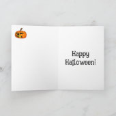 Funny Happy Halloween Grußkarte Karte (Innenseite)