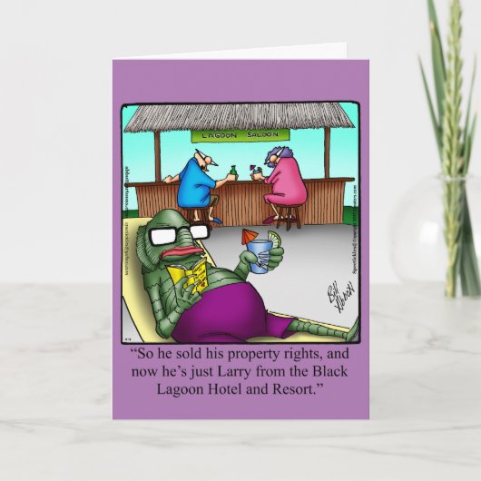 Funny Happy Halloween Grußkarte Karte (Vorderseite)