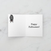 Funny Happy Halloween Grußkarte Karte (Innenseite)