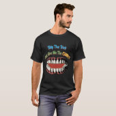 Funny Happy Halloween Shirt - Big Mouth (Vorne ganz)