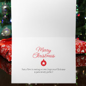 Funny Happy Howlidays! Dog Santa Hat Photo Custom Karte