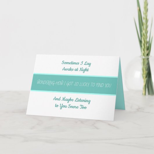 Funny Happy Jubiläum Karte (Vorderseite)